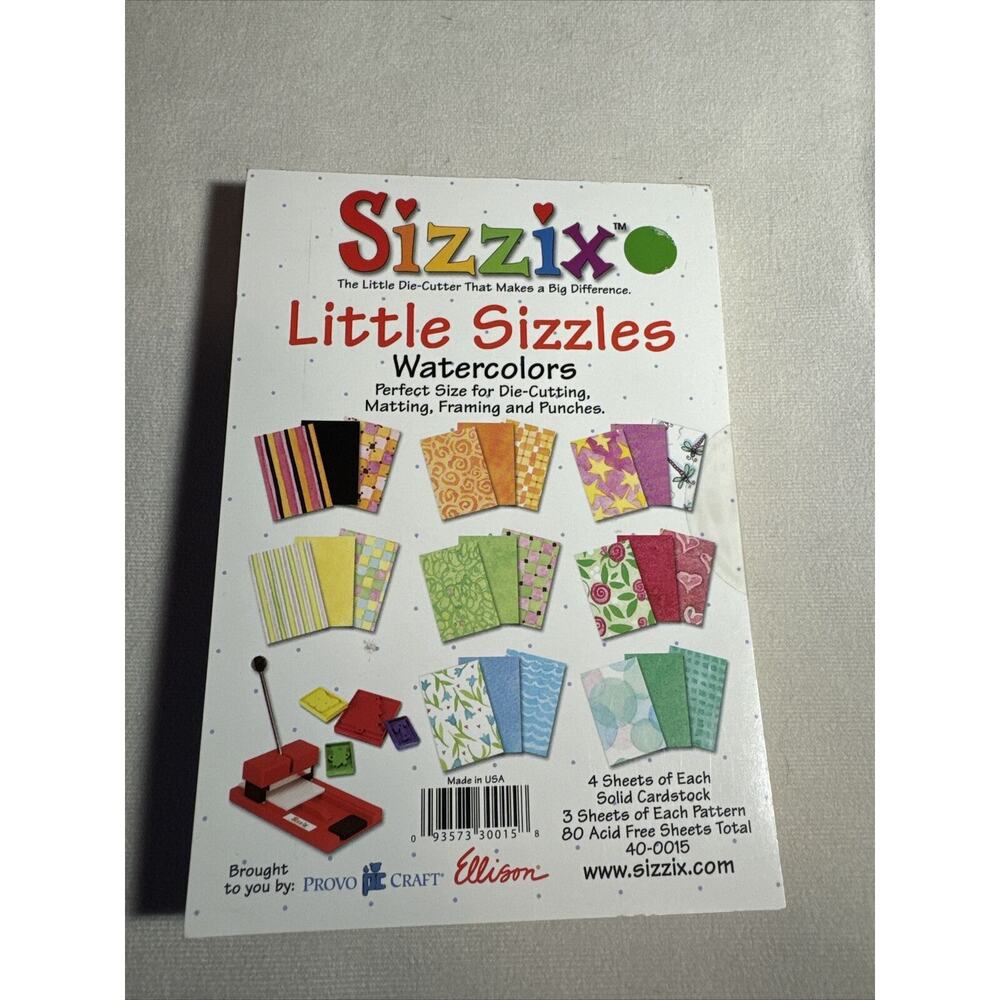 Little Sizzix Little Die-Cutter That Makes a Big Difference 4.4"x6.5" Brand New